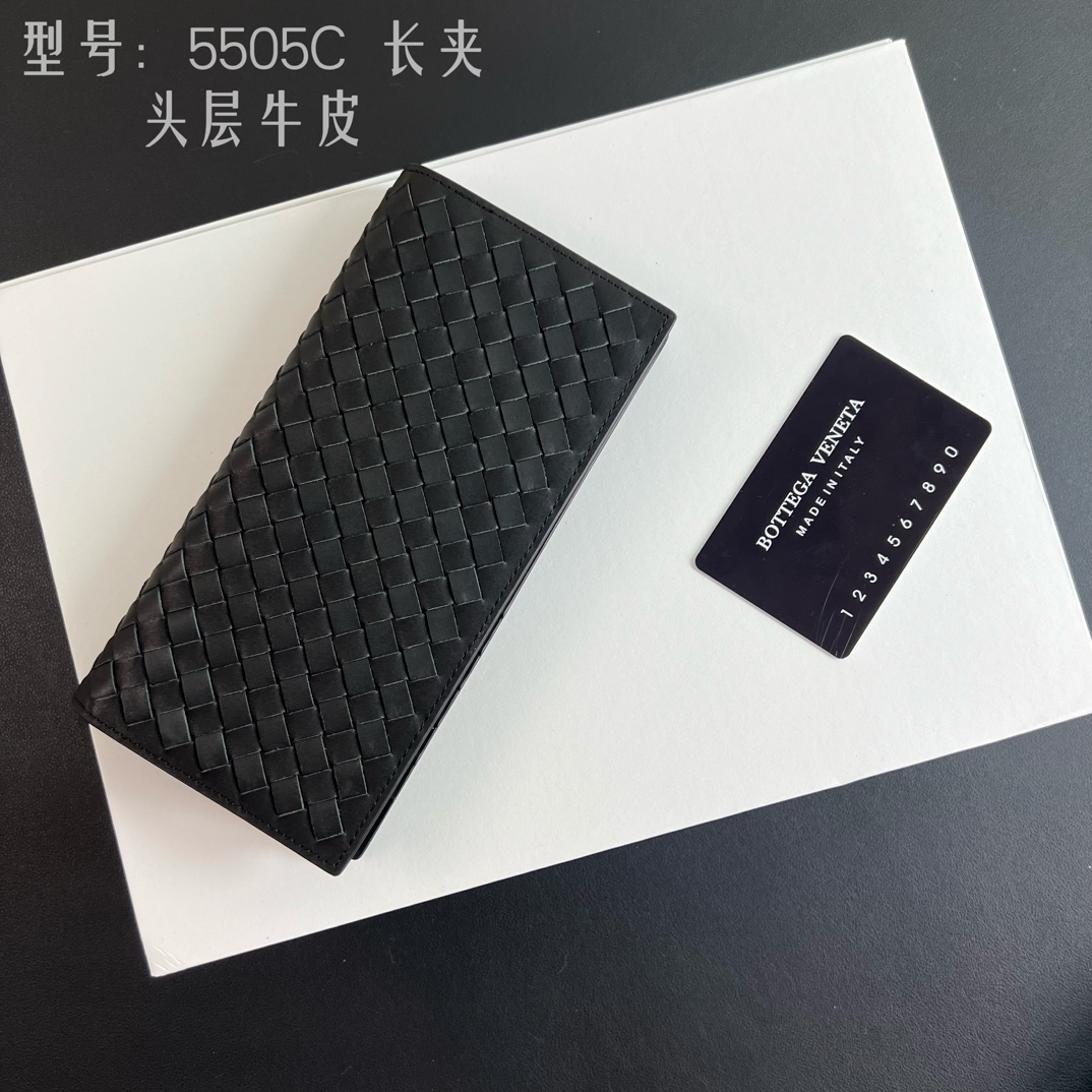 Best Replica B0tt*ga Ven*ta Men's Leather Wallet (ColaReps)