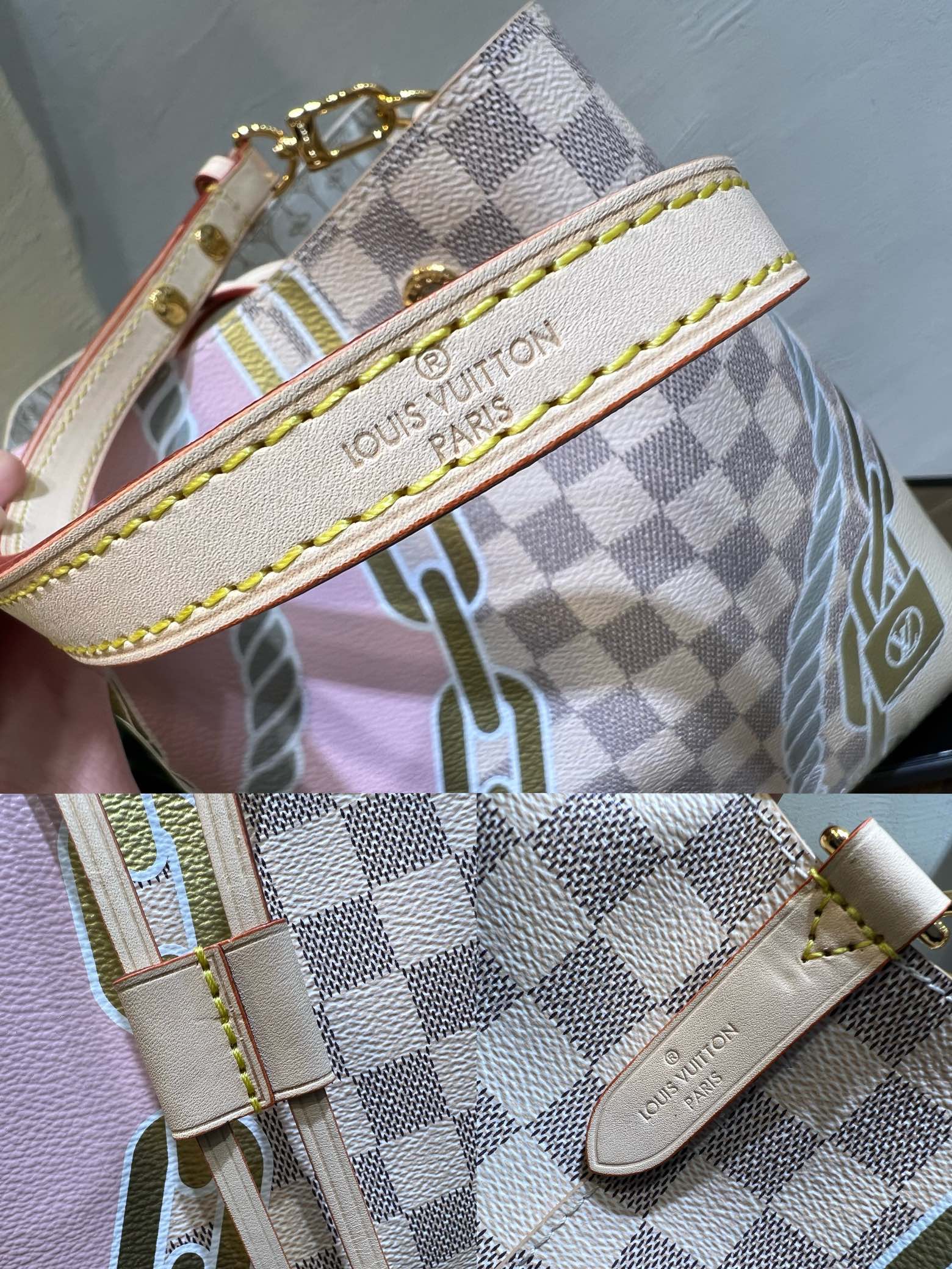 L0vis Vvtt0n Damier Azur