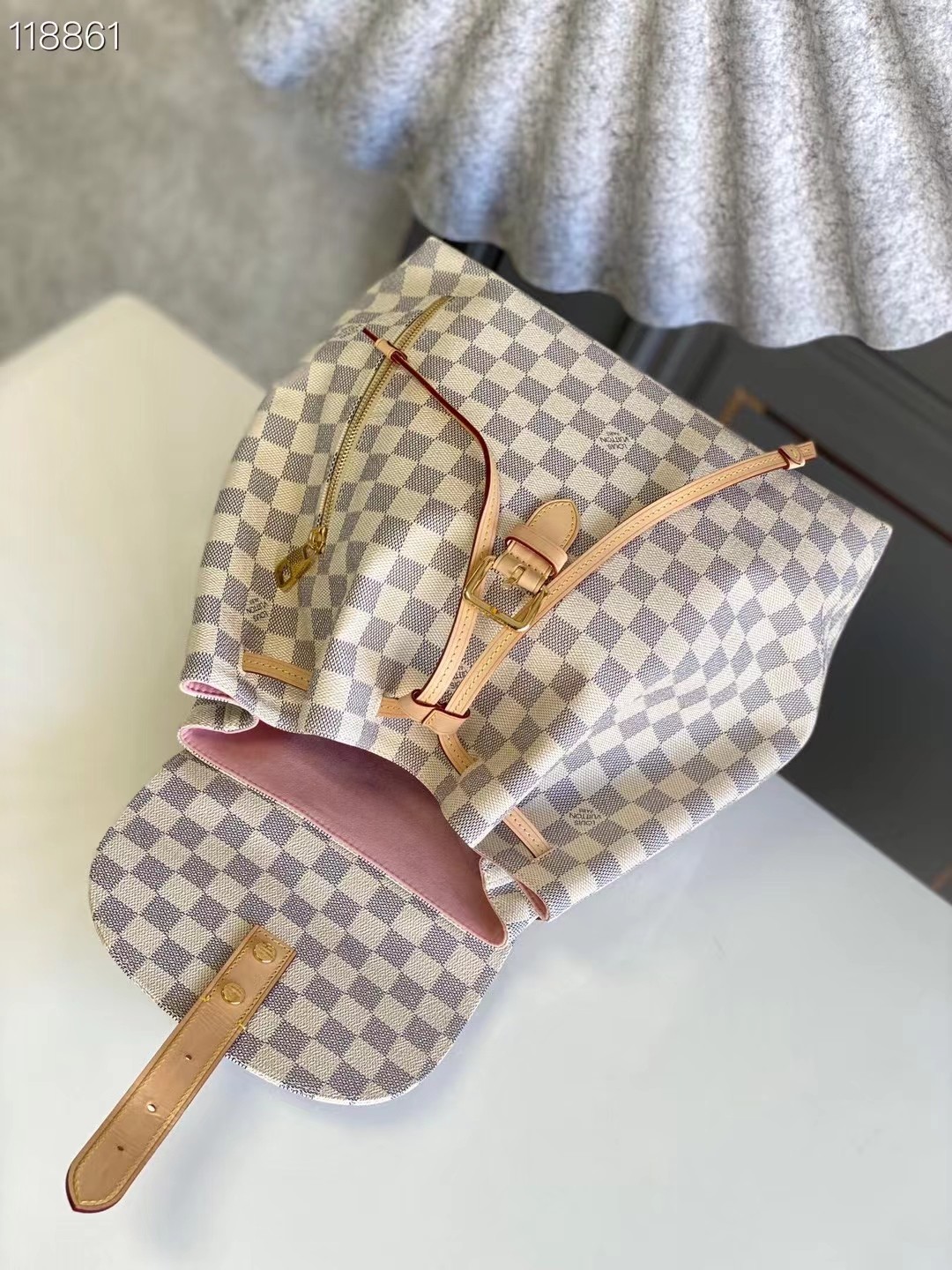 L0vis Vvtt0n Damier Azur