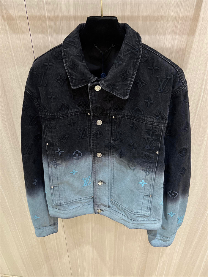 2024fw LV Jacket Jeans Top Version