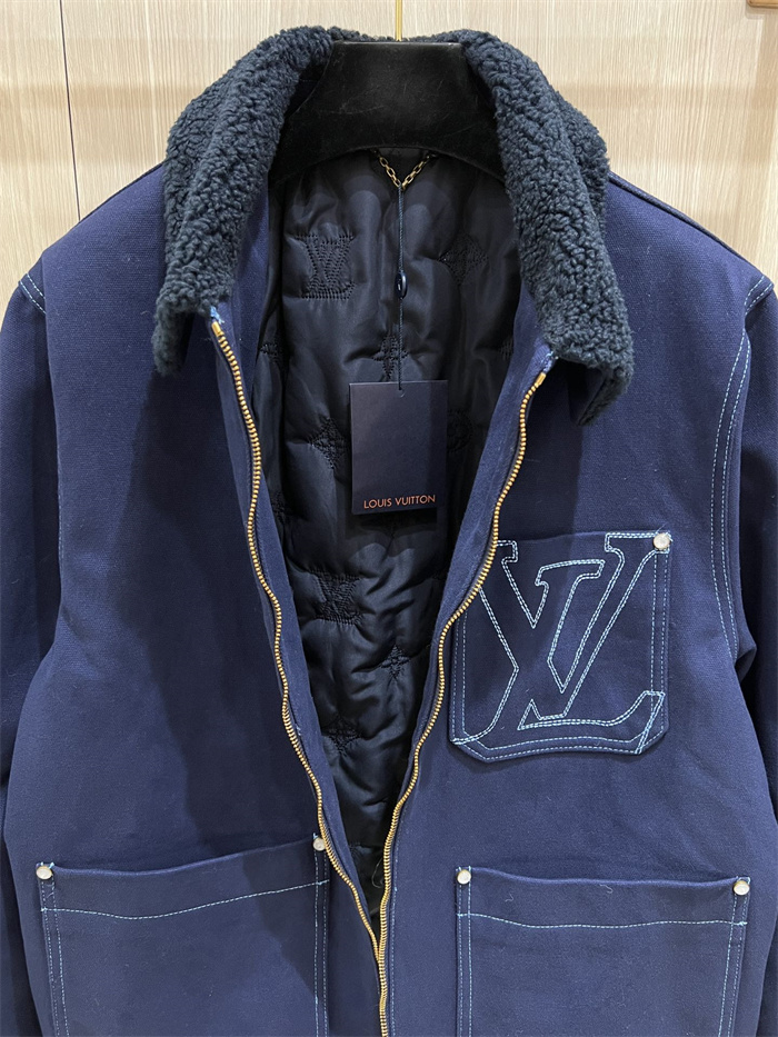 2024fw LV Cotton Jacket Top Version
