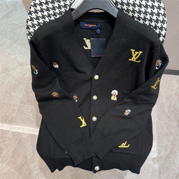 2024ss LV Cardigan Sweater Top Version