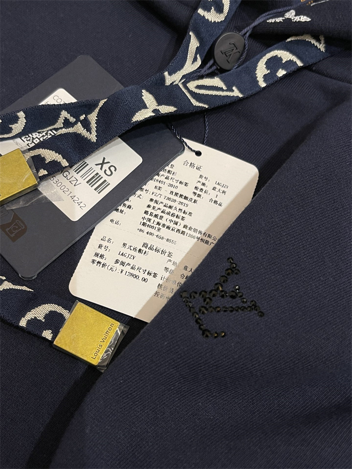 2024fw LV Hoodie Top Version