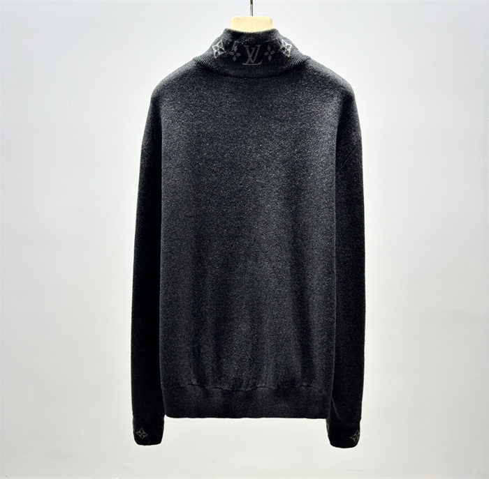 2024fw LV Zipper Sweater Top Version