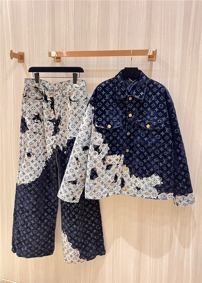 2023fw LV Jacket Pants Top Version