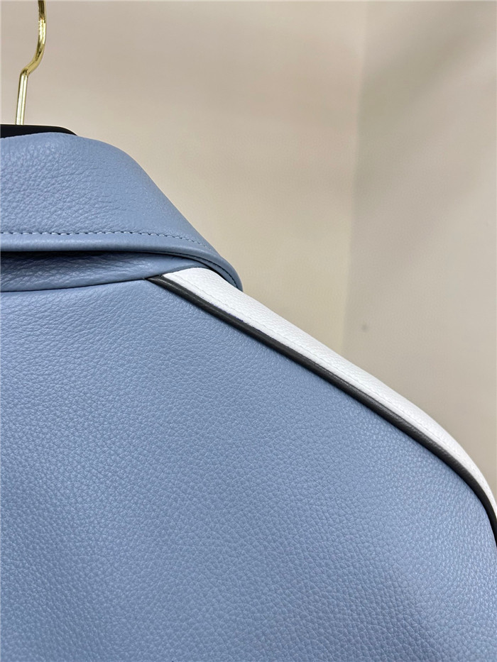 2023SS LV Real Leather Jacket Top Version