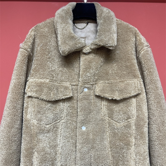 2024fw LV Real Leather Jacket Top Version