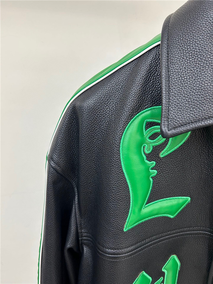 2023SS LV Real Leather Jacket Top Version