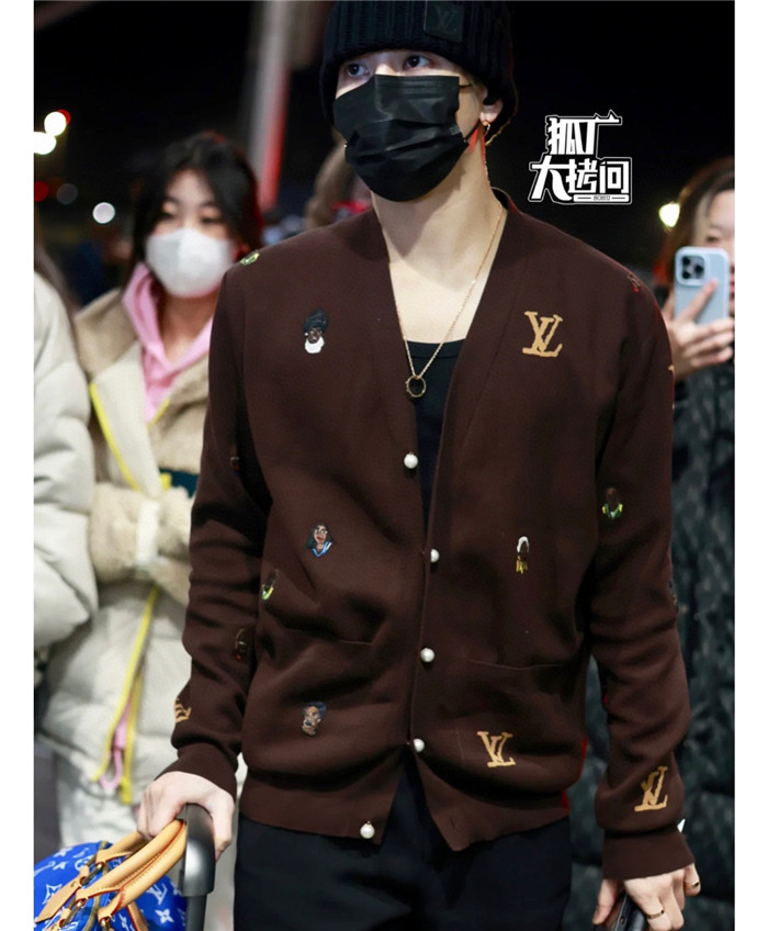 2024ss LV Cardigan Sweater Top Version