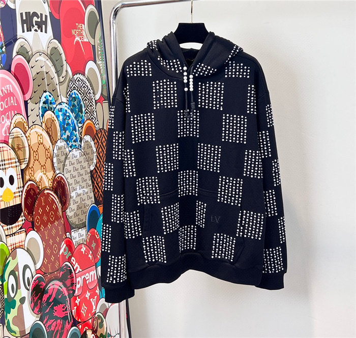 2023fw LV Hoodie Top Version