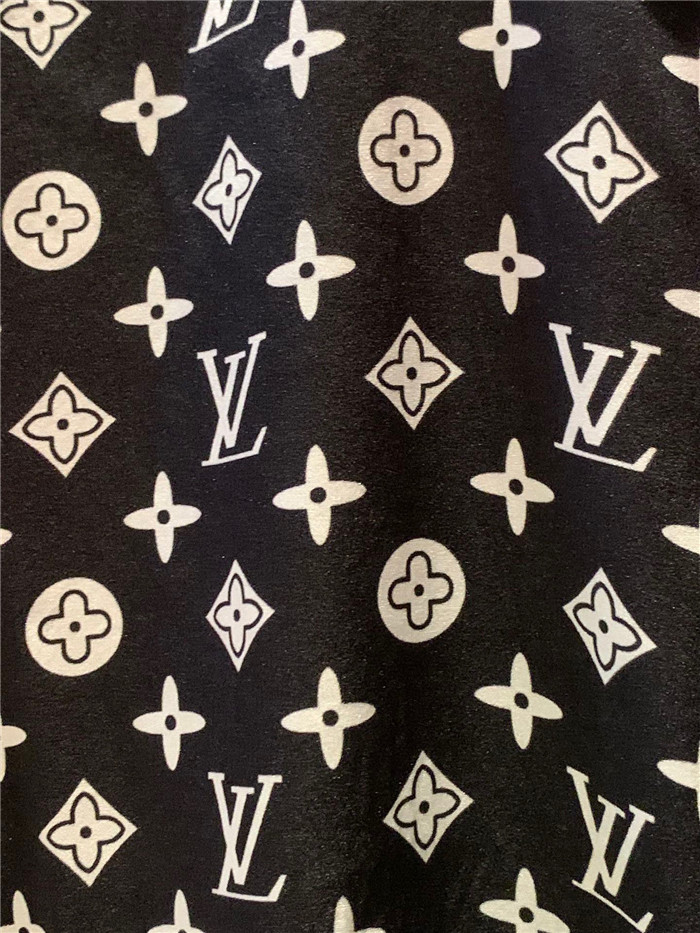 2023fw LV Silk Shirt Shorts Top Version