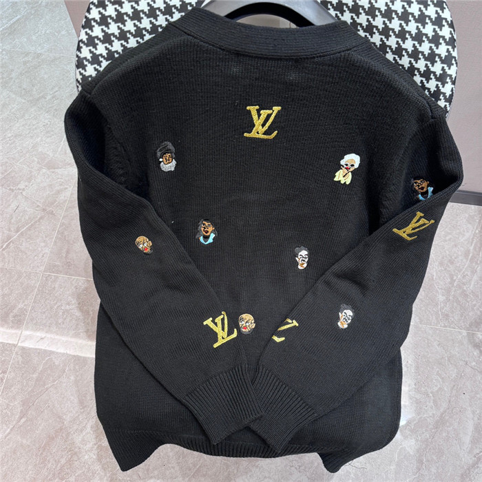 2024ss LV Cardigan Sweater Top Version