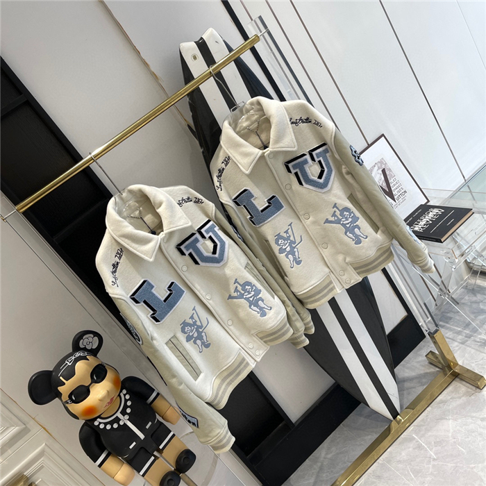 LV Real Leather Jacket Top Version