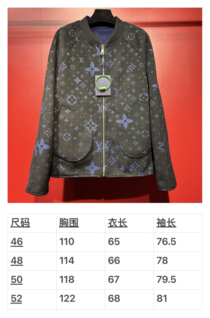 2024fw LV Jacket Top Version