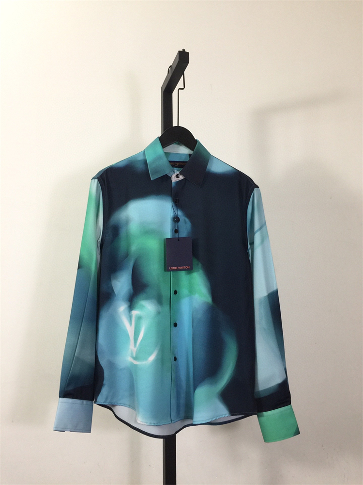 2024ss LV Silk Shirt Top Version