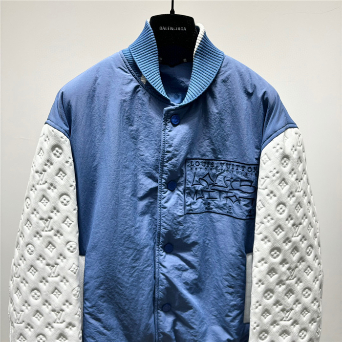 2023fw LV Real Leather Jacket Top Version