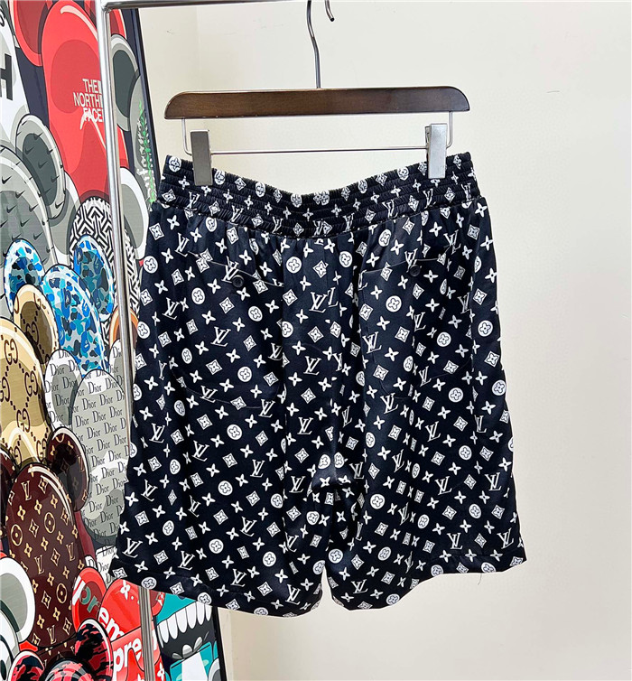2023fw LV Silk Shirt Shorts Top Version