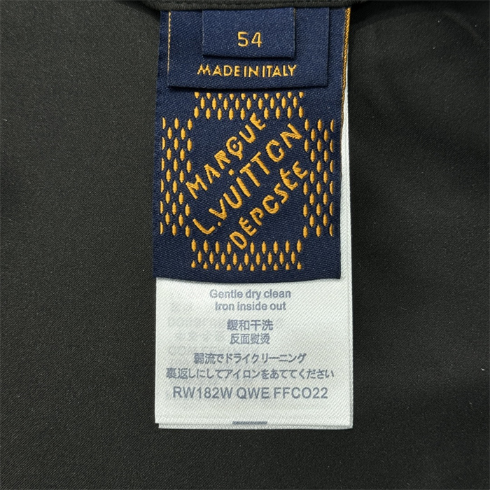 2024fw LV Real Leather Jacket Top Version