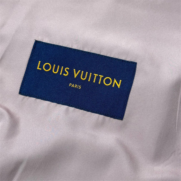 2024fw LV Leather Jacket Top Version