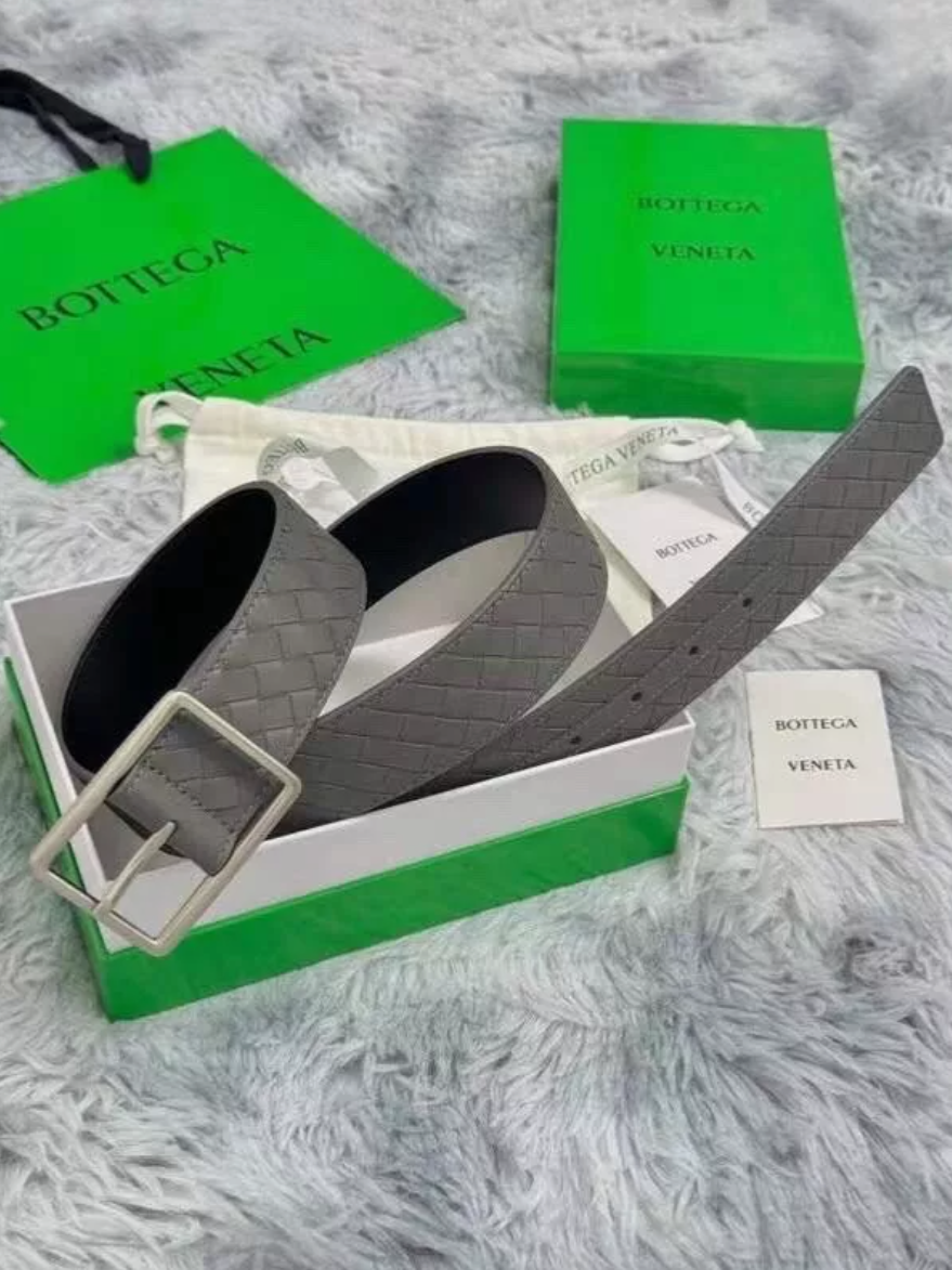 Luxury Calfskin Belt – Inspired by B0tt*ga Ven*ta | High-Quality Craftsmanship