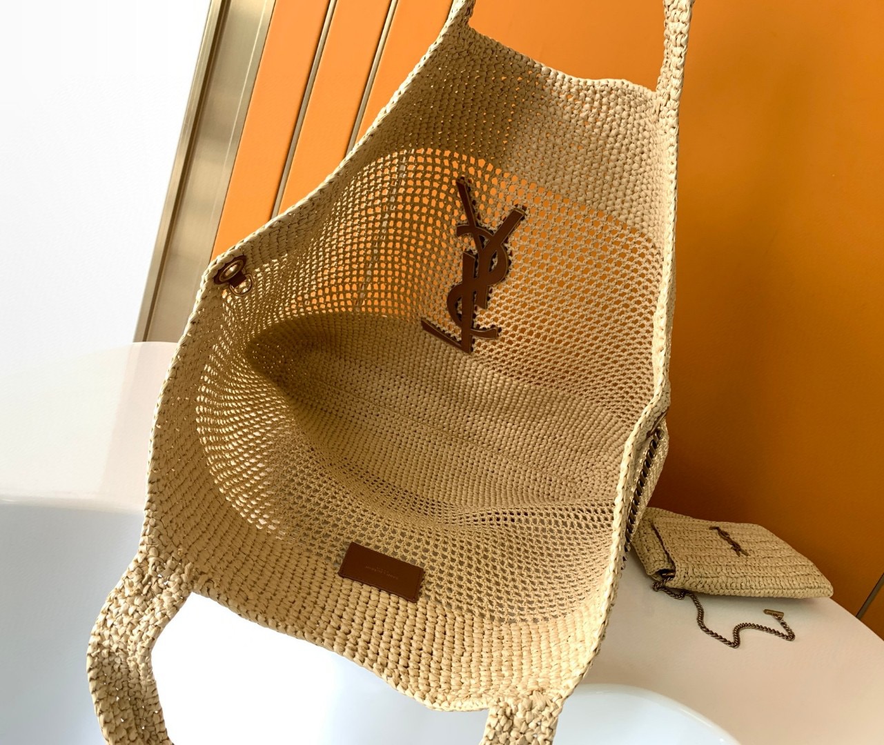 Yves Sa1nt Lau*nt Woven Handbag - Top-Quality 1:1 Scale